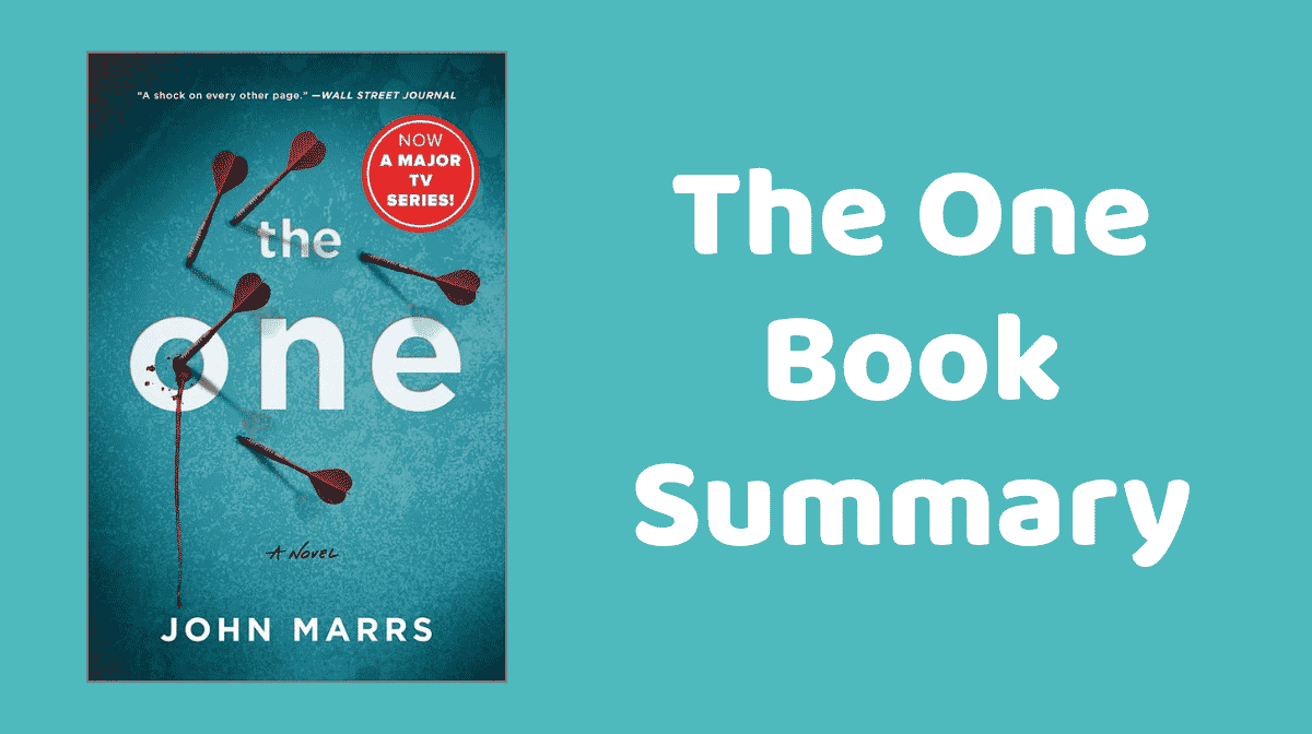 Book cover graphic for The One Book Summary showing