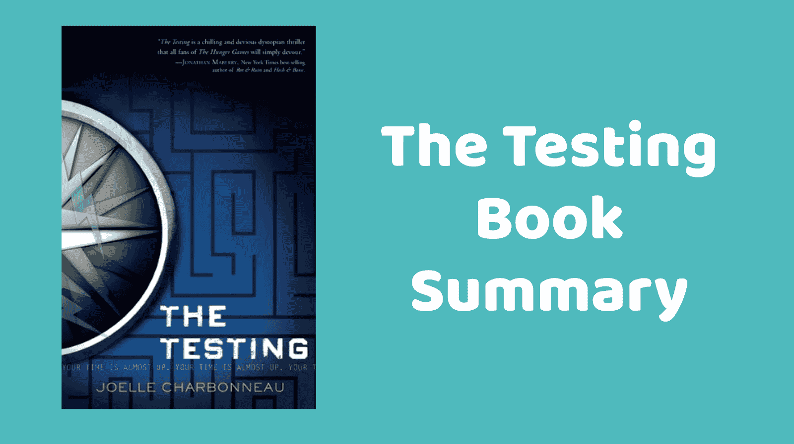 Book cover graphic for The Testing Book Summary featuring