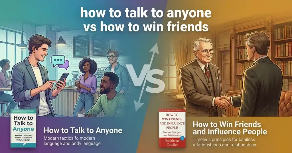 How to Talk to Anyone vs How to Win Friends