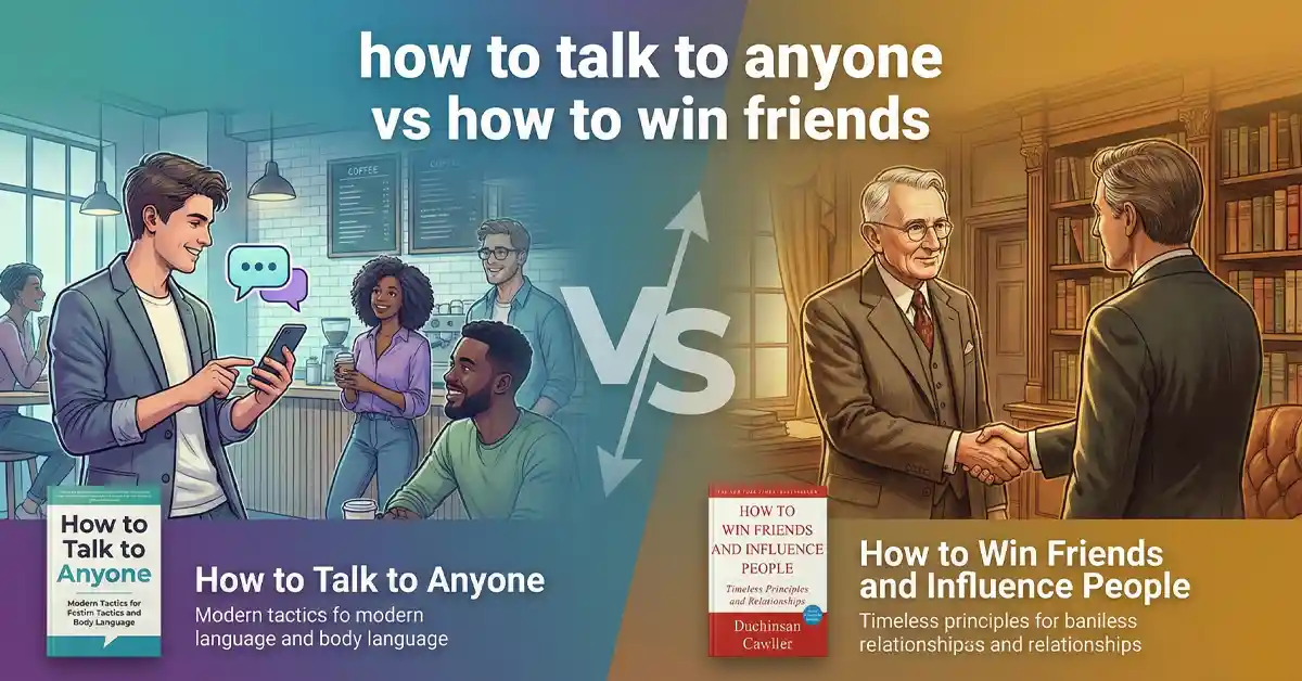 How to Talk to Anyone vs How to Win Friends