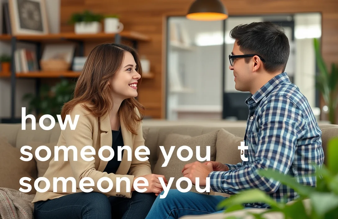 Confidently talk to someone you like