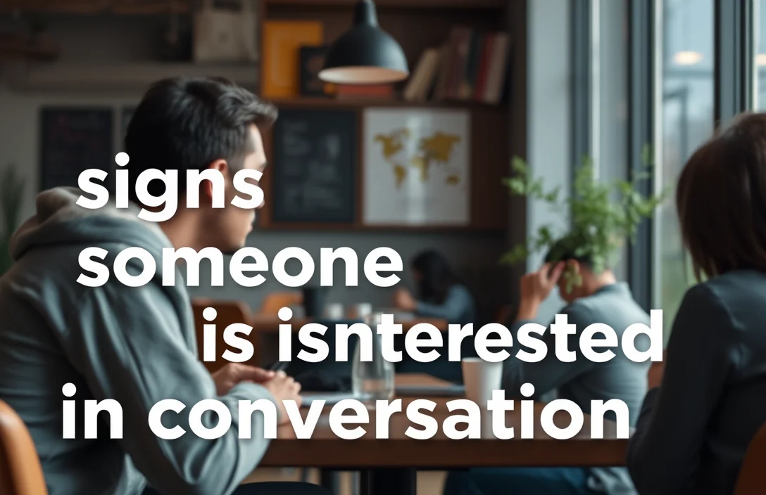 Signs someone wants to keep the conversation going