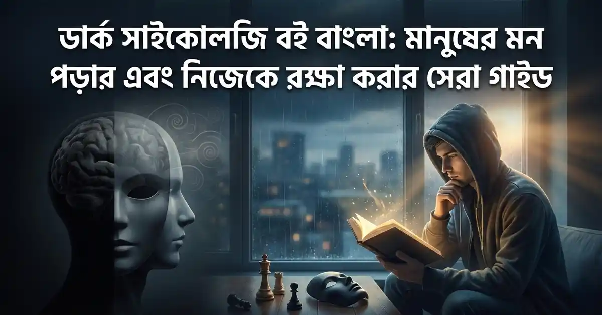 ডার্ক সাইকোলজি বই বাংলা: মানুষের মন পড়ার এবং নিজেকে রক্ষা করার সেরা গাইড