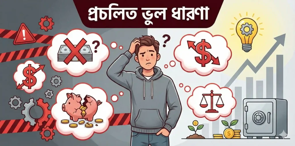 টাকা নিয়ে প্রচলিত ভুল ধারণা