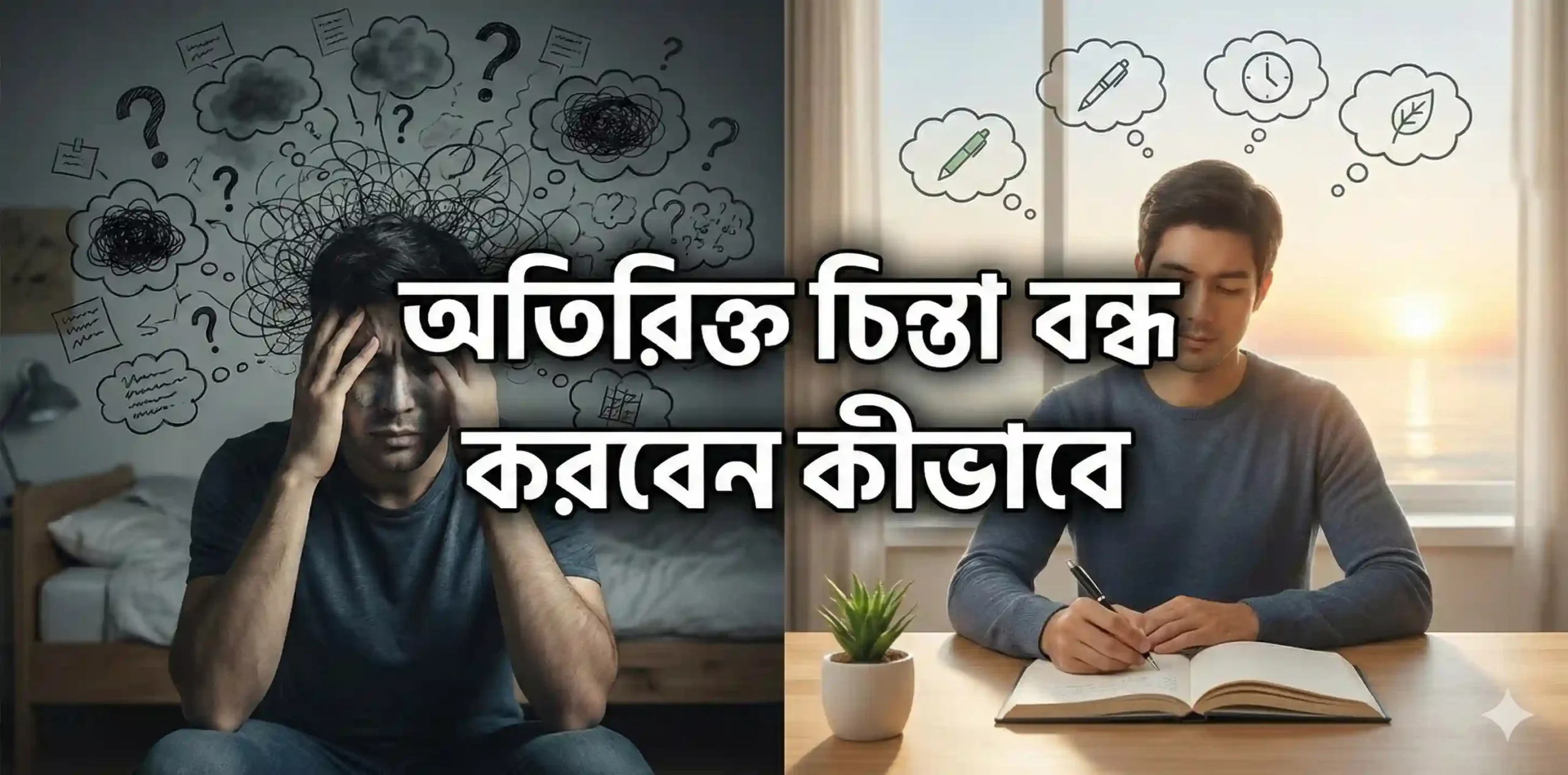 অতিরিক্ত চিন্তা বন্ধ করবেন কীভাবে