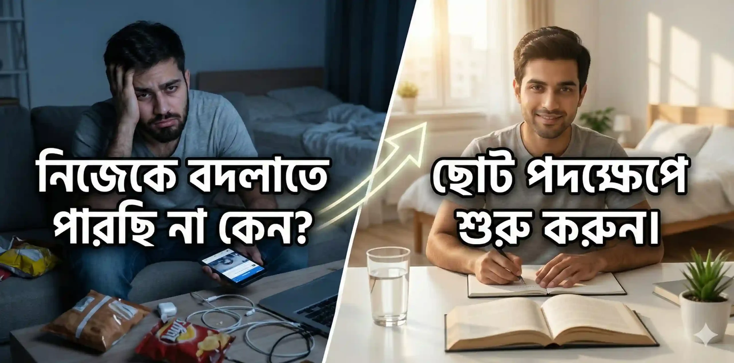 নিজেকে বদলাতে পারছি না কেন?