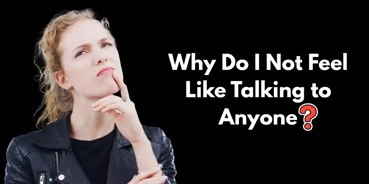 Tired person sitting alone looking withdrawn, showing why do I not feel like talking to anyone