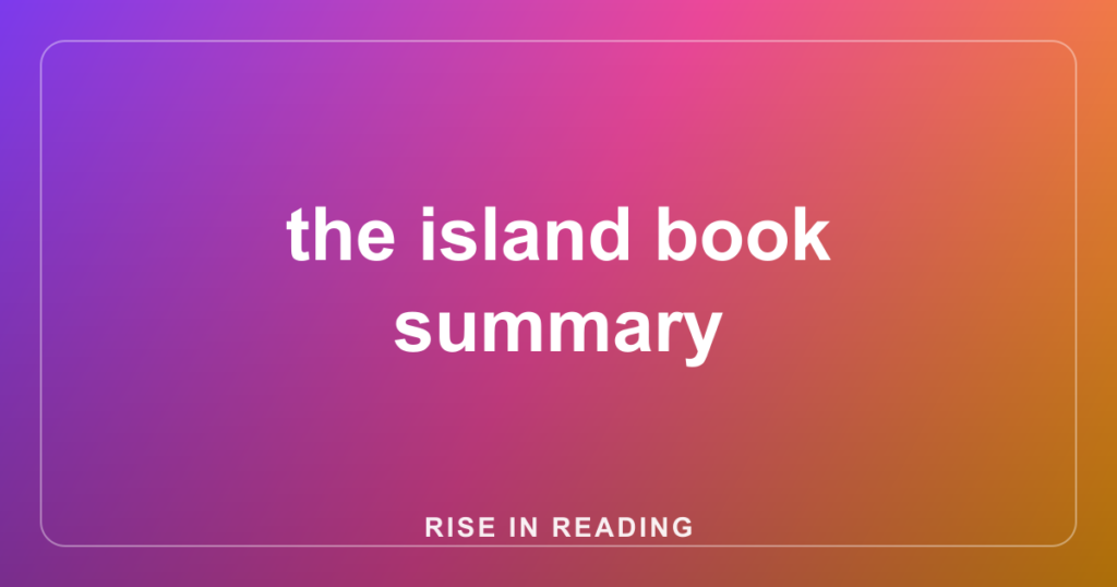 the island book summary