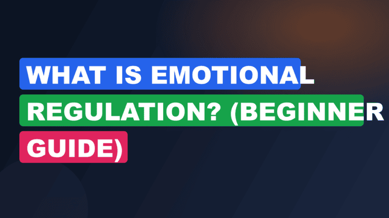 What Is Emotional Regulation? (Beginner Guide)